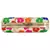 WORTHYY COLLECTIONS EMBROIDERED PARTY CLUTCH BAG WHITE & MULTICOLORED