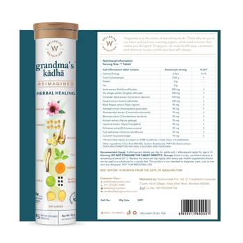 Ultimate Body Protection Pack Daily Greens, Whole food Multivitamin with Grandma's Kadha 5