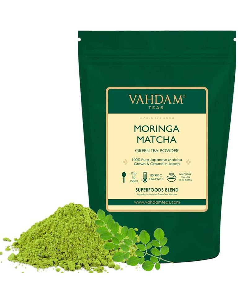 50gms Moringa Matcha Green Tea by Vahdam Vahdam Teas 3241433