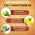 50gms +10ml Of 3 in 1 Jewel Facial Kit  ,Advanced Skin Tone Correction Repair Kit By NutriGlow 