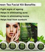 250gms Of Ultra Rich Natural Green Tea Facial Kit with Natural Anti-Oxidants & Polyphenols By NutriGlow 