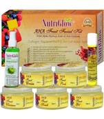 310gms Of AHA Fruit Facial Kit with Alpha Hydroxy Acids & Anti-Oxidants By NutriGlow 