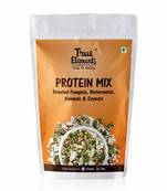 250gms Protein Mix,Roasted Pumpkin Watermelon Almonds and SOYA Nuts, Veg Protein Seeds By True Elements