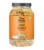 750gms Baked Granola Honey Crunch By True Elements  