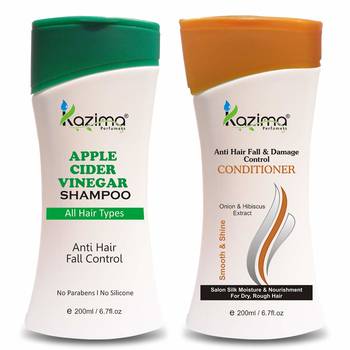 Apple Cider Vinegar Shampoo Anti Hair fall & Damage Control Conditioner Argan oil 1