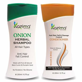 ONION HERBAL Shampoo Anti Hair fall & Damage Control Conditioner with Multi Vitamins 1