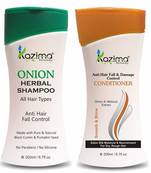 ONION HERBAL Shampoo Anti Hair fall & Damage Control Conditioner with Multi Vitamins