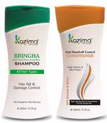 Bringha Anti Hair Fall Control Shampoo Anti Dandruff Control Conditioner For Clean Gently Nourish Hair