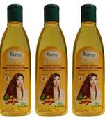100ml Almond Herbal Hair Oil  Pack of 3 Ideal for Anti Hair Fall control & Maintains healthy scalp & Promote Hair Growth