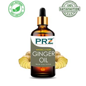 Ginger Essential OilPure Natural & Therapeutic Grade Oil For Aromatherapy Body Massage, Skin Care & Hair Care 1