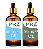 15ml Combo Set of Jojoba Carrier Cold Pressed Oil & Tea Tree Oil