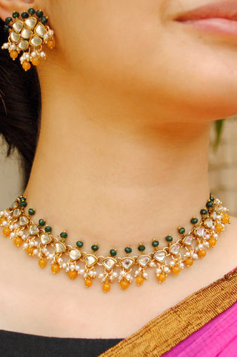 Maharani haar necklace set
