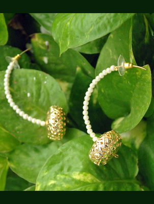 White earrings 3