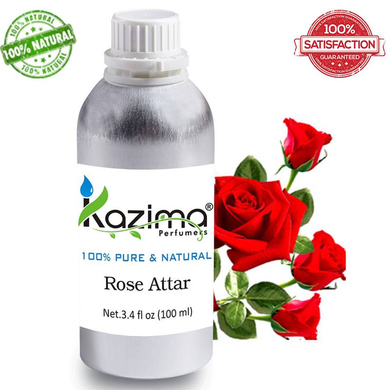 100 ML Kazima Rose Attar Perfume For Unisex Pure KAZIMA 3242600