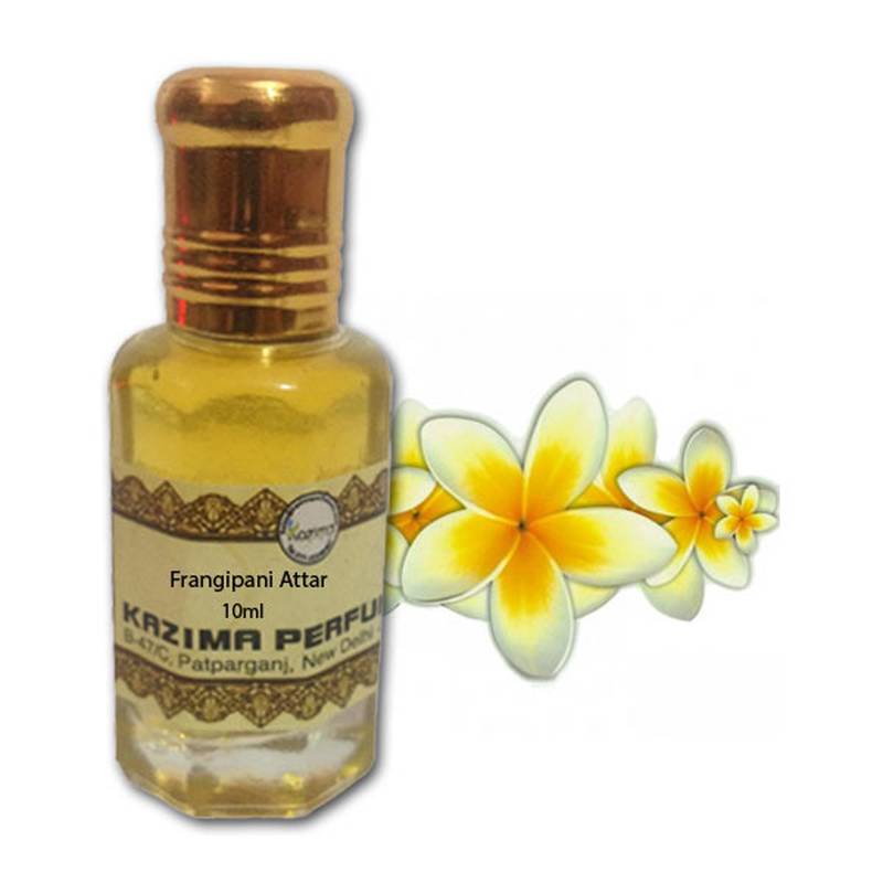 10ML Kazima Frangipani Attar Perfume For Unisex 