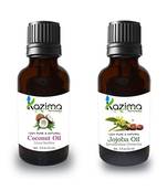 15ml Kazima Combo of Jojoba Oil and coconut Oil 
