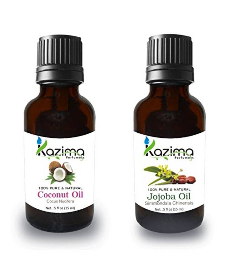 15ml Kazima Combo of Jojoba Oil and coconut Oil 