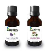 15ml Kazima Combo of Lavender Oil and Coconut Oil 
