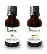 15ml Kazima Combo of Eucalyptus Oil and lemongrass Oil 