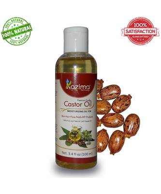 100ml Kazima Castor Cold Pressed Carrier Oil  1