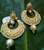 Traditional Golden Heavy Earring