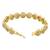 Gold cubic zirconia bracelets
