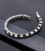 Black cubic zirconia bracelets