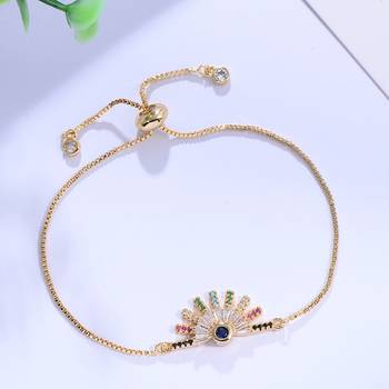 Silver cubic zirconia bracelets 1