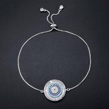 Silver cubic zirconia bracelets 1