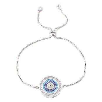 Silver cubic zirconia bracelets 4