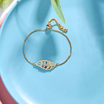 Gold cubic zirconia bracelets 1
