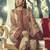 Cream Embroidered Chiffon Salwar