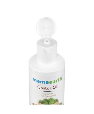 150 ml Mamaearth 100% Pure Castor Oil, Cold Pressed, To Support Hair Growth, Good Skin and Strong Nails 5