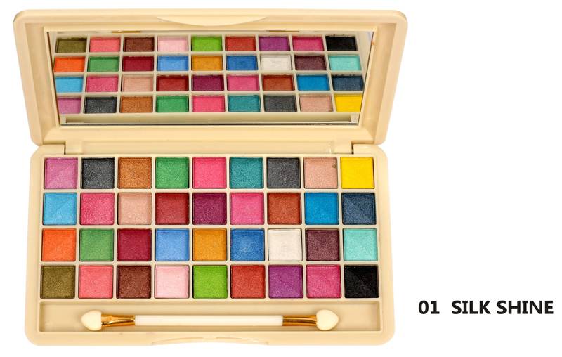 36 Colors Silk Shine Eyeshadow Palette By MeOn Professional Favon