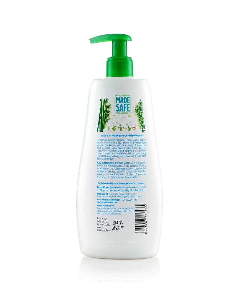200ml Moisturizing Daily Lotion For Babies Mamaearth 3244355