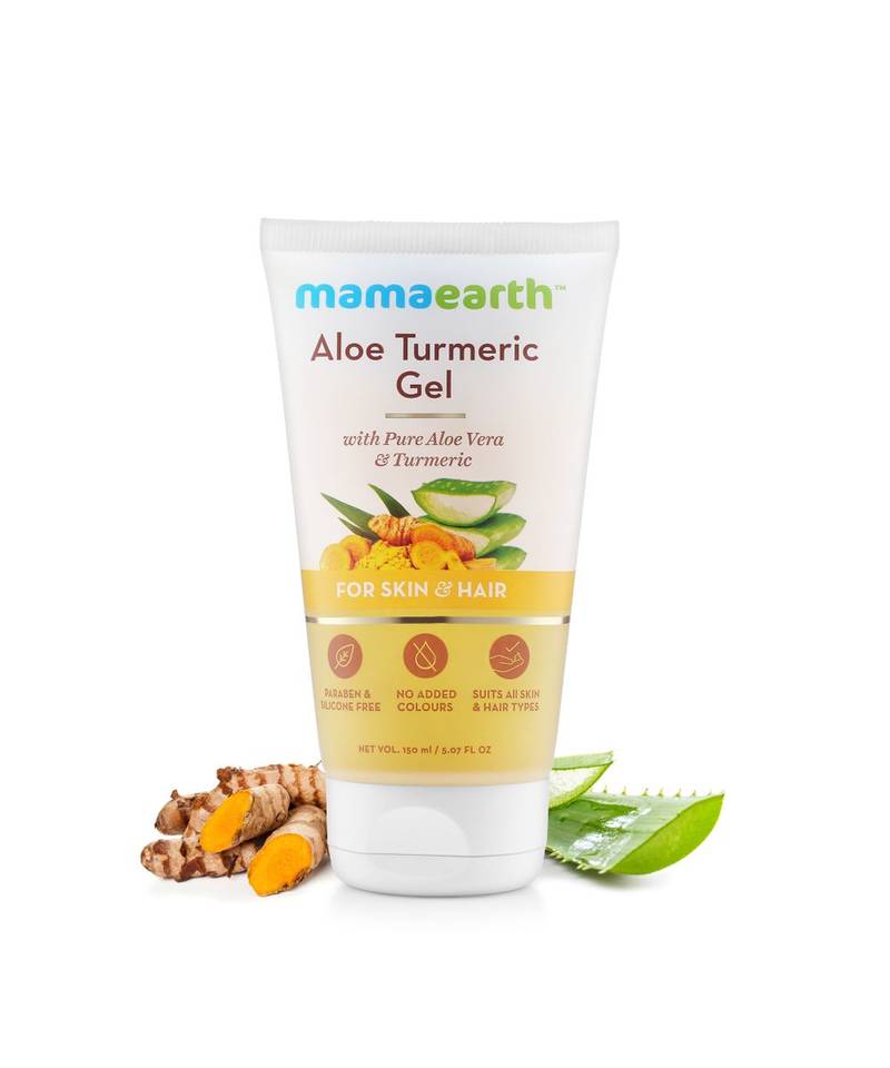 mamaearth aloe turmeric gel