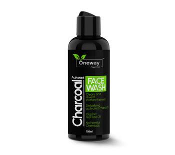 100ml Oneway Happiness Activated Charcoal Face Wash 1