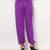 Dee Fashion House Purple Viscose Lycra Harem Pants