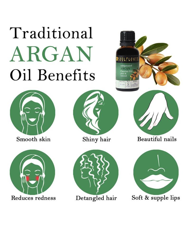 30ml Coldpressed Argan Carrier Oil By Soulflower