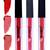 4ml Each 3 Combo Matte Liquid Lipstick, Long Lasting  Red, Pinkish Peach, Dark Coral by bq BLAQUE