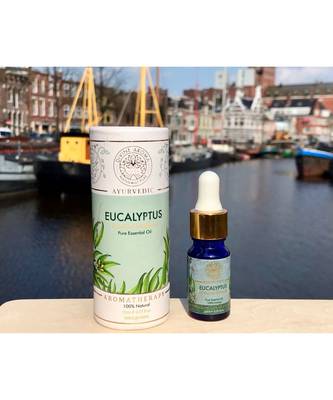 Divine Aroma Eucalyptus Essential Oil | 100% Pure & Natural | For Skin, Hair, Respiratory Congestion | 10ml 1