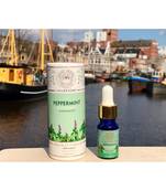 Divine Aroma Peppermint Essential Oil | 100% Pure & Natural | For Skin, Hair, Cooling & Refreshing Properties | 10ml