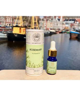 Divine Aroma Rosemary Essential Oil | 100% Pure & Natural | For Skin, Hair, Memory, Concentration | 10ml 1