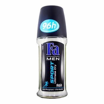 50ml Men Sport Ultimate Dry Deo Roll On By Fa 1