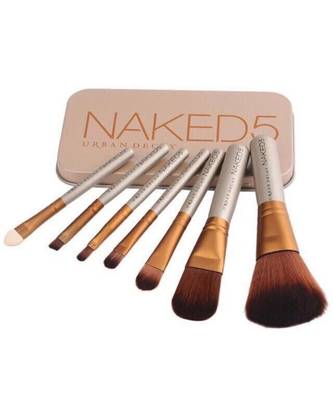 Naked5 Set of 7 Professional makeup Brushes 1