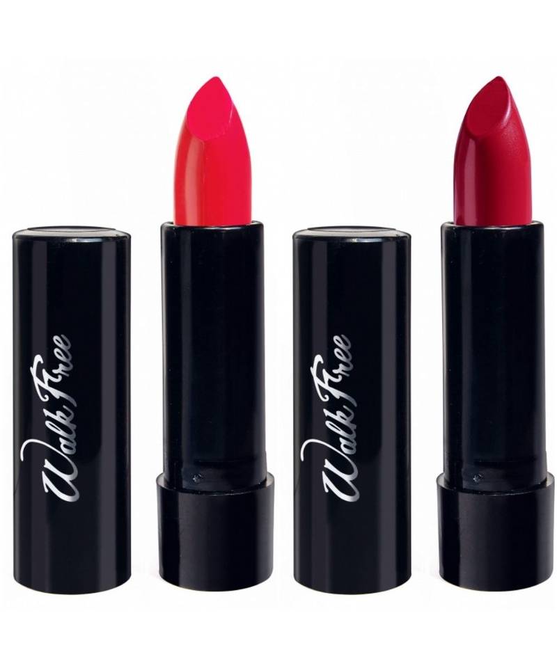 2 pack Walkfree Lipsticks By Blue Heaven (Red, Maroon)