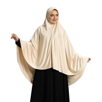 Mehar Hijab's Modest Women's Long Hijab iCRA Feel Good Fabric ZAKIA HIJAB Size -L 1