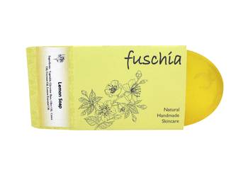 100 gms Lemon Natural Handmade Glycerine Soap By Fuschia 1