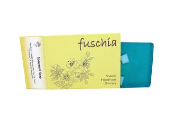100 gms Spearmint Natural Handmade Glycerine Soap By Fuschia 1