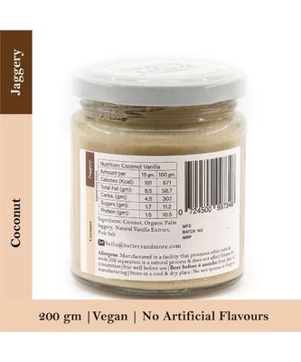 200gm Coconut Butter with Jaggery & Vanilla 2